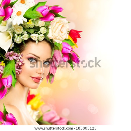 http://thumb7.shutterstock.com/display_pic_with_logo/195826/185805125/stock-photo-spring-woman-beauty-summer-model-girl-with-colorful-flowers-hair-style-beautiful-lady-with-185805125.jpg