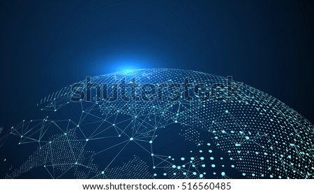 World map point, line, composition, representing the global, network connection,international meaning. World map point, line, composition, representing the global, network connection,international meaning.