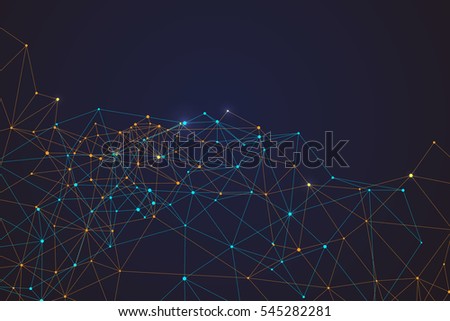 Internet connection, abstract sense of science and technology graphic design. Internet connection, abstract sense of science and technology graphic design.