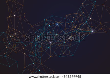Internet connection, abstract sense of science and technology graphic design. Internet connection, abstract sense of science and technology graphic design.