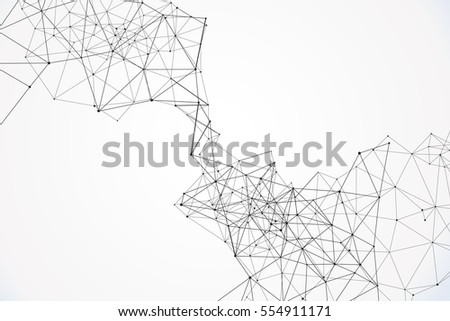 Internet connection, abstract sense of science and technology graphic design. Internet connection, abstract sense of science and technology graphic design.