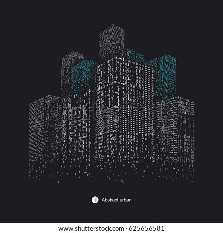 A high - rise graphic design consisting of binary numbers. A high - rise graphic design consisting of binary numbers.