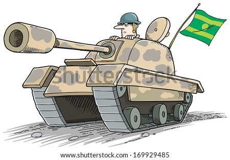 Cartoon tank Stock Photos, Images, & Pictures | Shutterstock