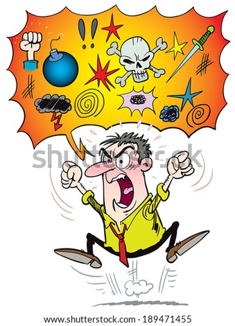 Anger management cartoons Stock Photos, Images, & Pictures | Shutterstock