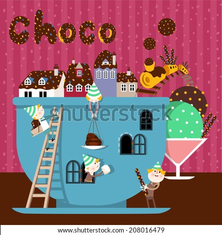 Candy House Vector Stock Photos, Images, & Pictures | Shutterstock