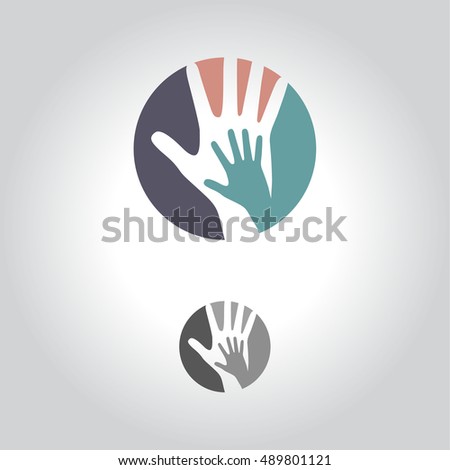 Hand Logo Stock Vector 298277378 - Shutterstock