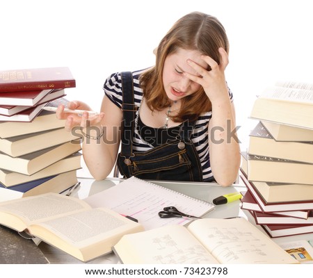 Stressed Girl Stock Photos, Stressed Girl Stock Photography 