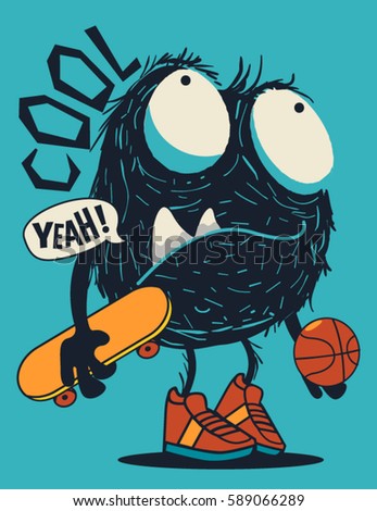 skater monster skater monster