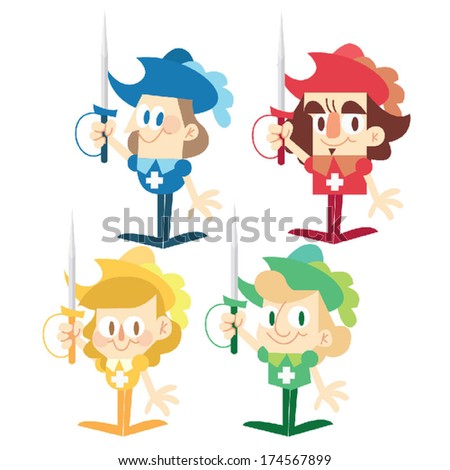 Three Musketeers Stock Photos, Images, & Pictures | Shutterstock