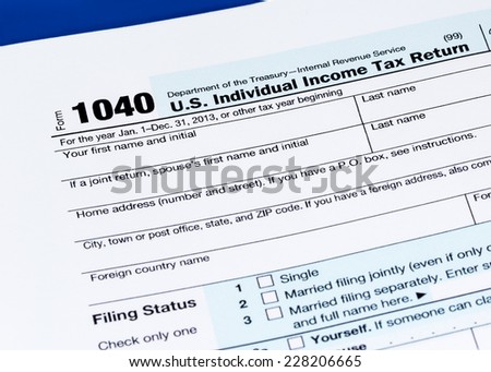 Stock options on 1040