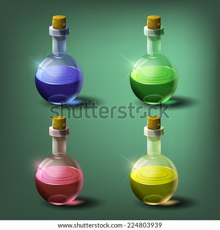 Potion Bottle Stock Photos, Images, & Pictures | Shutterstock