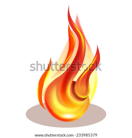 Flame Graphic Stock Vector 23615707 - Shutterstock