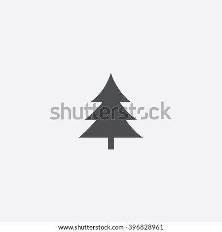 Christmas White Drawing Outline Tree Stock Photos, Images, &amp; Pictures