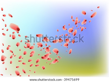 Flying petals Stock Photos, Images, & Pictures | Shutterstock