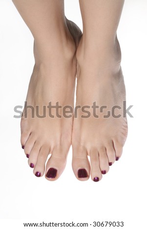 Beautiful Feet Fashion Sandals Stock Photo 15937870 - Shutterstock