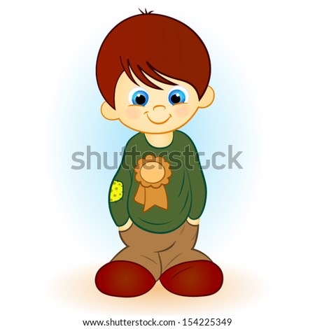 Little Boy Stock Vector 80269489 - Shutterstock