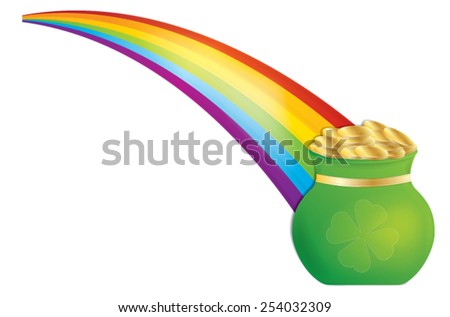 Pot Of Gold Rainbow Stock Photos, Images, & Pictures | Shutterstock