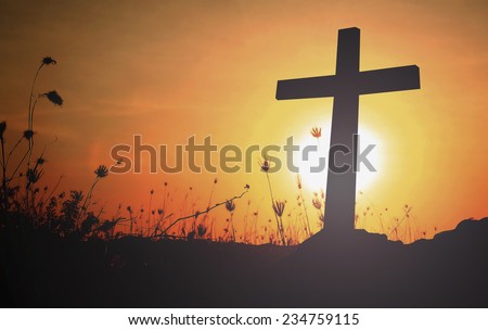 cross lent autumn church amenable prayer shutterstock