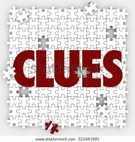 Clue Stock Photos Images Pictures Shutterstock