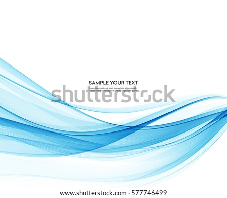 Abstract vector background, blue waved lines for brochure, website, flyer design. Transparent wave Abstract vector background, blue waved lines for brochure, website, flyer design. Transparent wave