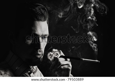 Cigarette-holder Stock Images, Royalty-free Images & Vectors 