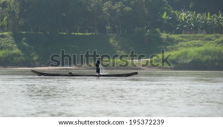 Mekong river tourist