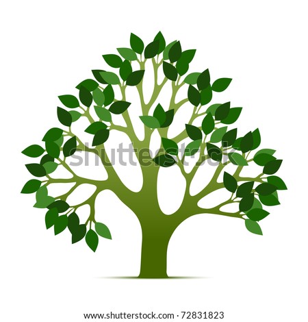 Tree Vector Stock Vector 73199287 - Shutterstock