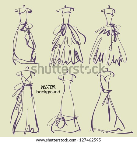 Fashion Sketch Stock Photos, Images, & Pictures | Shutterstock