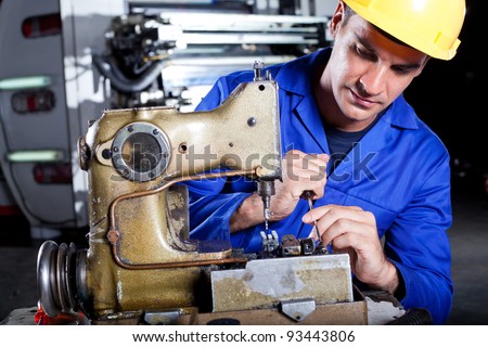 Industrial sewing machine mechanic jobs