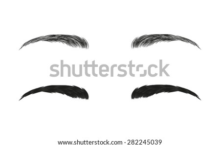 eyebrows stock images pictures shutterstock