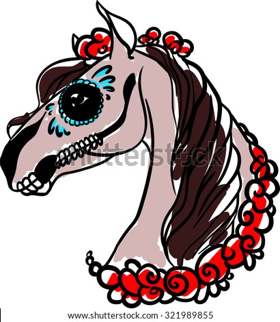 Horse Skeleton Stock Vectors & Vector Clip Art | Shutterstock