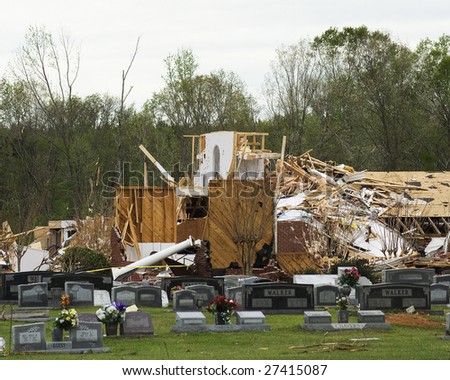 corinth baptist tornado magee mississippi destroys church march shutterstock jason portfolio price 2009