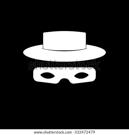 Zorro Mask Stock Illustrations & Cartoons | Shutterstock