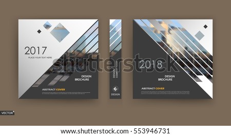 Abstract hi tech blurb. White, black brochure cover design. Fancy info banner frame. Ad flyer text font. Title sheet model. Modern vector front page. Creative urban city texture. Rhombus figures icon Abstract hi tech blurb. White, black brochure cover design. Fancy info banner frame. Ad flyer text font. Title sheet model. Modern vector front page. Creative urban city texture. Rhombus figures icon