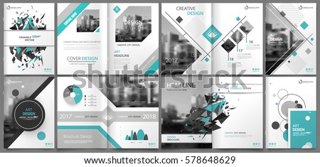 Abstract binder art. White a4 brochure cover design. Info banner frame. Elegant ad flyer text. Title sheet model set. Fancy vector front page. City font blurb. Green line, square, triangle figure icon Abstract binder art. White a4 brochure cover design. Info banner frame. Elegant ad flyer text. Title sheet model set. Fancy vector front page. City font blurb. Green line, square, triangle figure icon