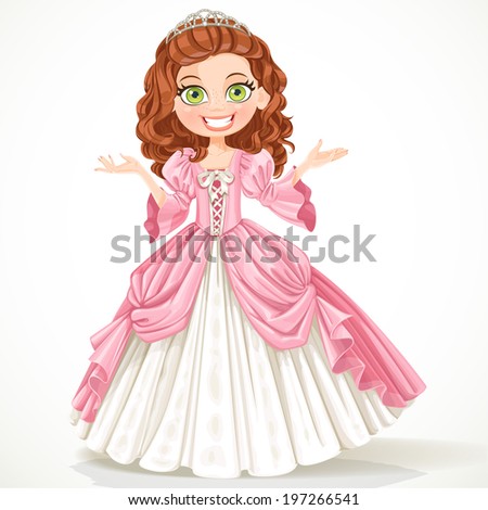 stock-vector-cute-young-princess-with-curly-brown-hair-in-a-pink-dress-197266541.jpg