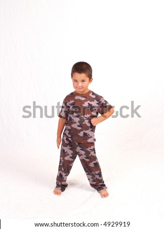 Boy Overalls Stock Photo 712738 - Shutterstock