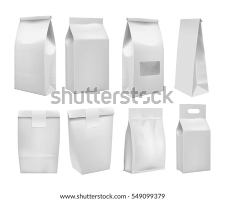 Realistic take away food box mock up set isolated on white background vector illustration. Blank white 3d model cardboard carry package, product container, empty food box. Take away food box template. Realistic take away food box mock up set isolated on white background vector illustration. Blank white 3d model cardboard carry package, product container, empty food box. Take away food box template.