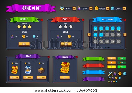 game ui kit fantasy game ui kit fantasy