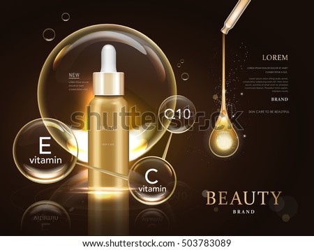 skin care blank package model, 3d illustration for ads or magazine skin care blank package model, 3d illustration for ads or magazine