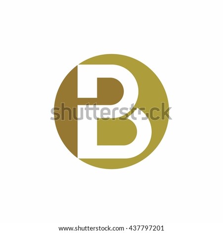 B Letter Monogram Logoabstract Letter B Stock Vector 423026146 ...