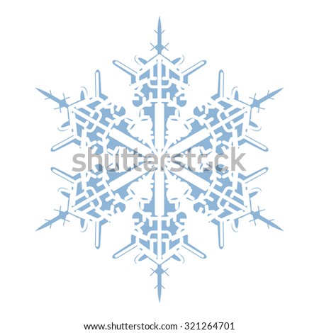 Stock Images similar to ID 158540930 - vector snowflakes.