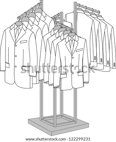 Clothes Rack Stock Photos, Images, & Pictures 