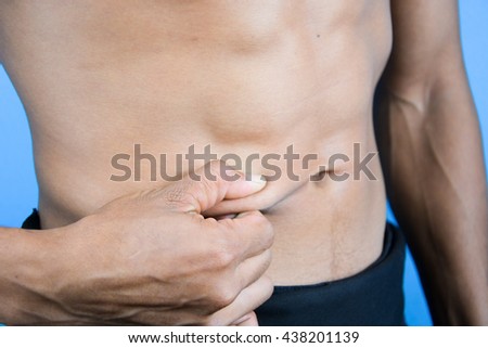 Injecting steroids into chest