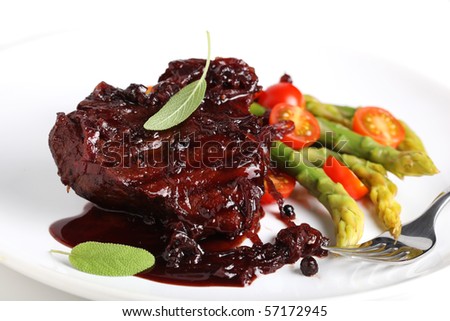 Stock options veal demi glace