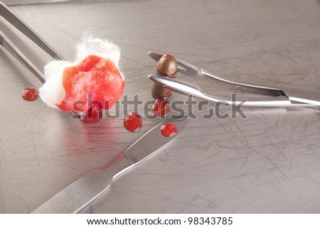 bullet brandishing bandage blood composition surgical firearm wound weapon shutterstock things preview