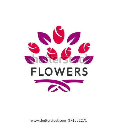 Flower Logo Stock Photos, Images, & Pictures | Shutterstock