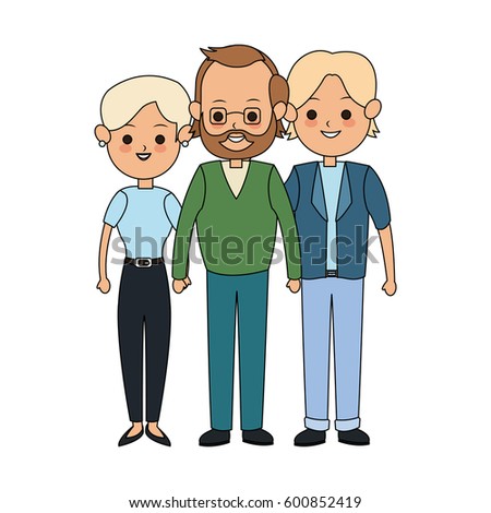 Aging People Set 1 Men Different Stock Vector 136103081 - Shutterstock