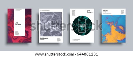 Artistic covers design. Creative fluid colors backgrounds. Trendy design. Eps10 vector Artistic covers design. Creative fluid colors backgrounds. Trendy design. Eps10 vector