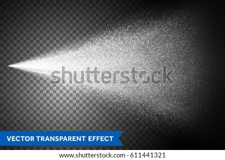 Water spray mist of atomizer.Vector cosmetic effect illustration Water spray mist of atomizer.Vector cosmetic effect illustration